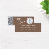 Kind Gottes - Blue Favor Tag (Schreibtisch)