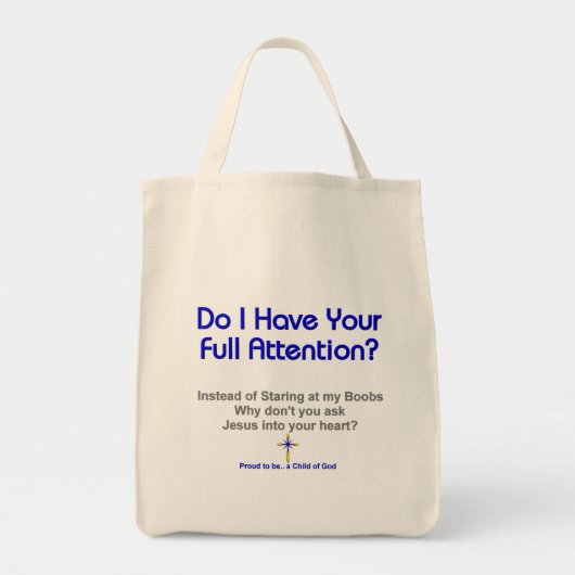 Kind Gottes Christlich Tragetasche (Vorne)