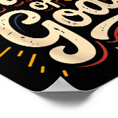 Kind Gottes Christlicher Glaube Poster (Ecke)