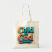 "Kind Gottes Jumbo Tote Tasche - Ai Design (Vorne)