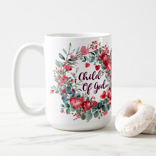 Kind Gottes Kaffeetasse (Mit Donut)