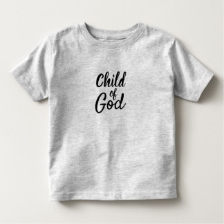 "Kind Gottes" Kleidung mit Schrift Kleinkind T-shirt