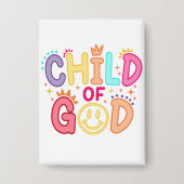 Kind Gottes Knopf Button (Vorderseite)