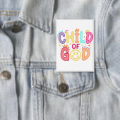 Kind Gottes Knopf  Button (Insitu)