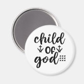 Kind Gottes Magnet (Vorderseite/Rückseite)