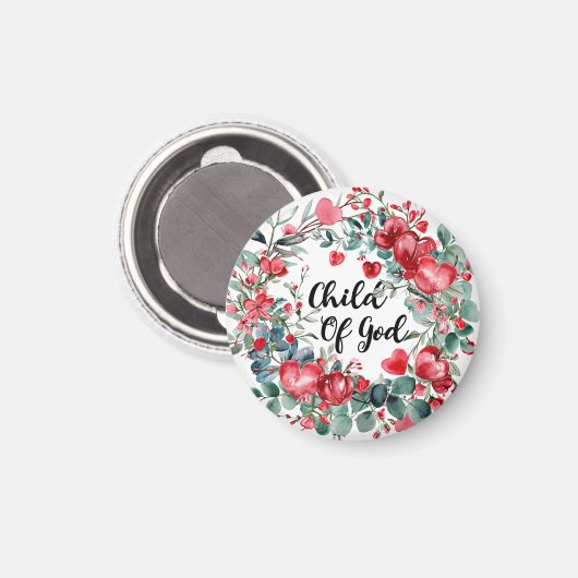 Kind Gottes Magnet (Vorderseite/Rückseite)