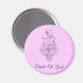 "Kind Gottes" Magnet (Vorderseite/Rückseite)