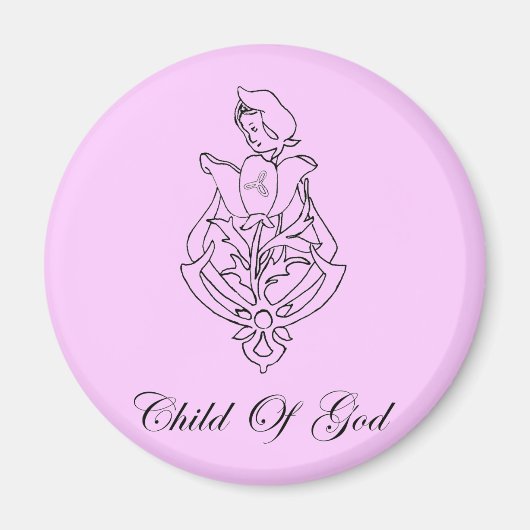 "Kind Gottes" Magnet (Vorne)