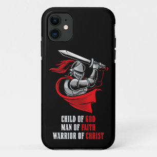 Kind Gottes - Mann des GLAUBES - Krieger des CHRIS Case-Mate iPhone Hülle