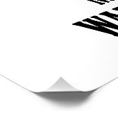 Kind Gottes - Mann des GLAUBES - Krieger des CHRIS Poster (Ecke)