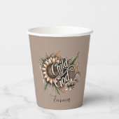 Kind Gottes Pappbecher (Rückseite)