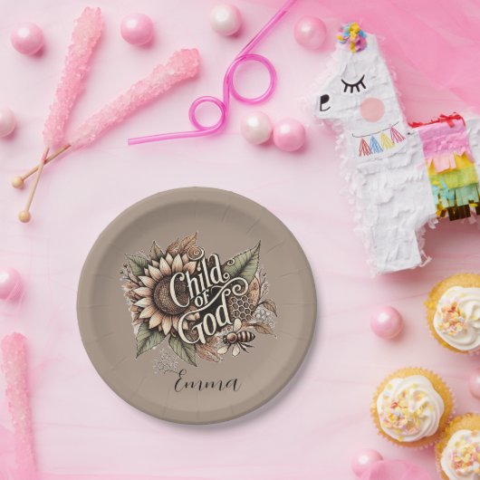 Kind Gottes Pappteller (Party)