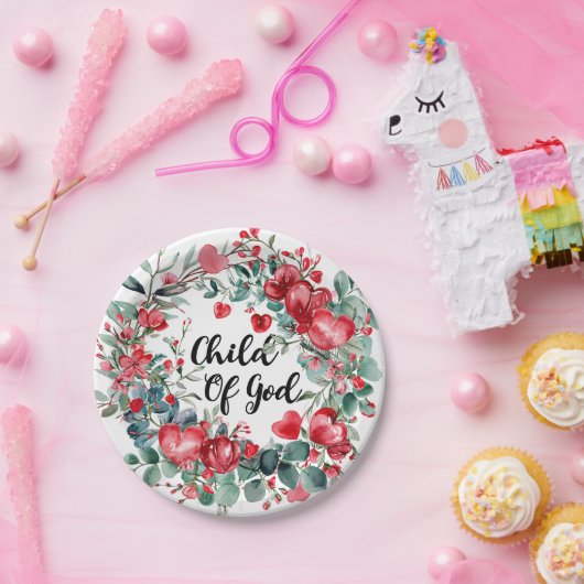 Kind Gottes Pappteller (Party)