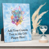 Kind Gottes, Pastel Fotoplatte (Seite)