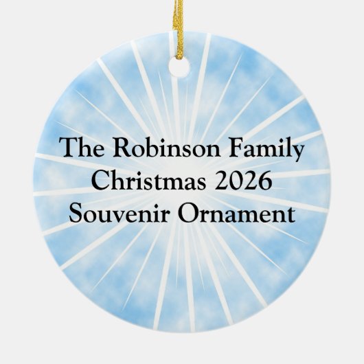 Kind Gottes, Pastel Keramikornament (Hinten)