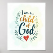 Kind Gottes Poster (Vorne)
