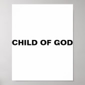 "Kind Gottes" Poster (Vorne)