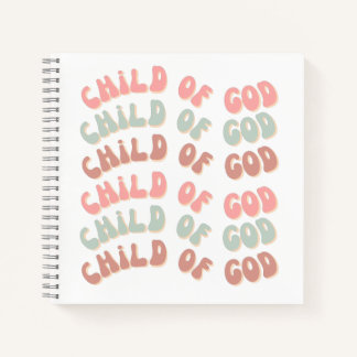 "Kind Gottes Retro Journal" Notizblock