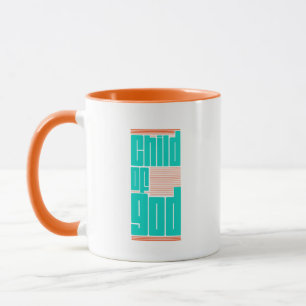 Kind Gottes Retro Vintage Christliches Inspirieren Tasse
