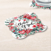 Kind Gottes Untersetzer (angewinkelt)