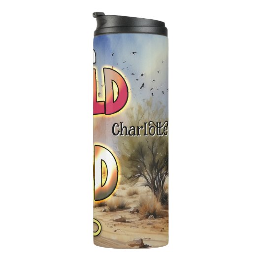 Kind Gottes: Wüstenfriedlichkeit Thermosbecher (Nach rechts gedreht)