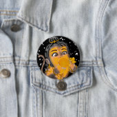 Kind Hanuman Knopf Button (Beispiel)