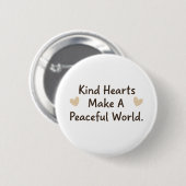Kind Hearts Button (Vorne & Hinten)