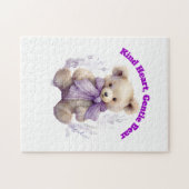 Kind-Herz-Rätsel - Niedliches Bärendesign Puzzle (Horizontal)