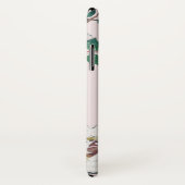 Kind Herzmuskel Geist Aquarellblume und Name Case-Mate iPhone Hülle (Hinten/Rechts)