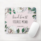 Kind Herzmuskel Geist Wasserfarbe Blumenmousepad Mousepad (Mit Mouse)