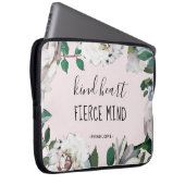 Kind Herzmuskelgeist Wasserfarbenflora Laptopschutzhülle (Vorne Rechts)