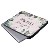 Kind Herzmuskelgeist Wasserfarbenflora Laptopschutzhülle (Vorne Knopf)