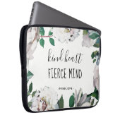 Kind Herzmuskelgeist Wasserfarbenflora Laptopschutzhülle (Vorne Rechts)