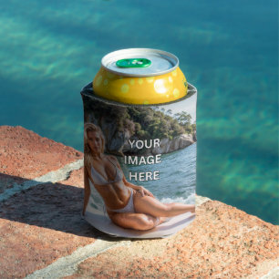 KIND! 🍻 Hinzufügen von Bild oder Text kann farbig Dosenkühler