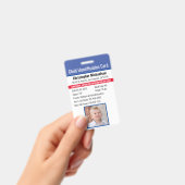 Kind-ID-Identifikation Notfallallergie-Foto Ausweis (Handheld)