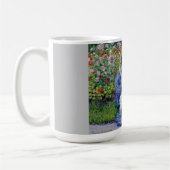 Kind im Garten ,Monet Kaffeetasse (Links)