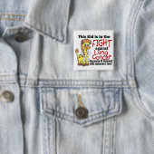 Kind im Kampf gegen Lungenkrebs Button (Beispiel)