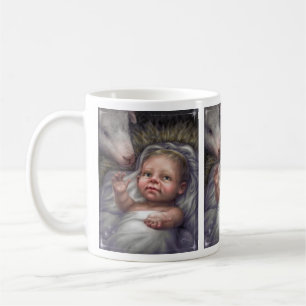 Kind im Manager Kaffeetasse