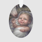 Kind im Manager Ornament (Rückseite)