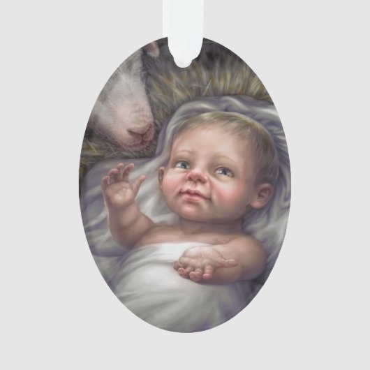 Kind im Manager Ornament (Vorderseite)