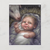 Kind im Manager Postkarte (Vorderseite)