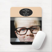 Kind in BrilleWerbemousepad - HAMbyWG Mousepad (Mit Mouse)