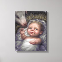 Kind in der Manager-Leinwand drucken