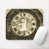 Kind in der Zeit auf alten Backstein Gebäude Mousepad (Mit Mouse)