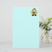 Kind in einem Bienenkostüm Briefpapier (Stehend Vorderseite)