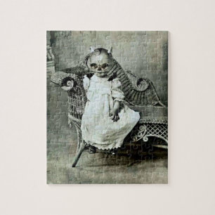 Kind in Halloween-Kostüm Puzzle