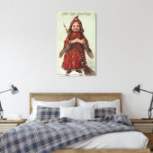 Kind in roter Manschette Leinwanddruck (Insitu (Schlafzimmer))