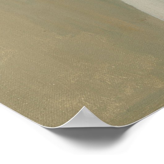 Kind in Strohhut - Mary Cassatt Fine Art Poster (Ecke)