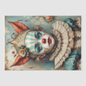 Kind in Whimsikkleid - Entkleidung - Seidenpapier (Vorderseite)