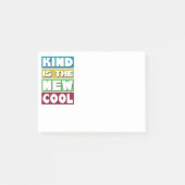 Kind ist das Neue Cool - ein Retro-Kindheit Post-it Klebezettel (Vorderseite)